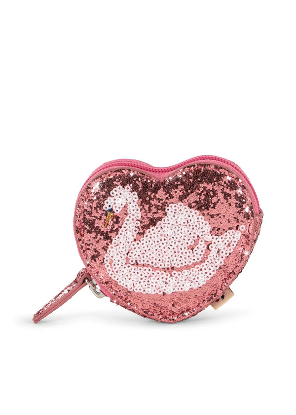 Tut Wallet Geldbeutel | Glitzer Schwan