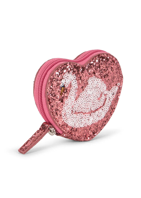 Tut Wallet Geldbeutel | Glitzer Schwan