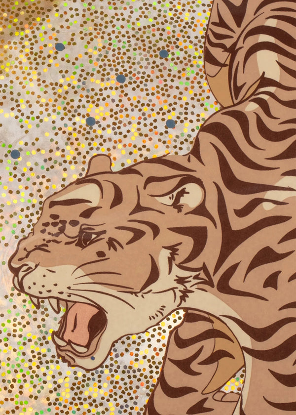 GLITTER JUMP BALL | Tiger