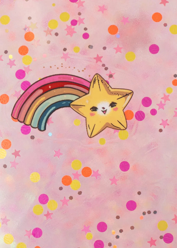 GLITTER JUMP BALL | Rainbow