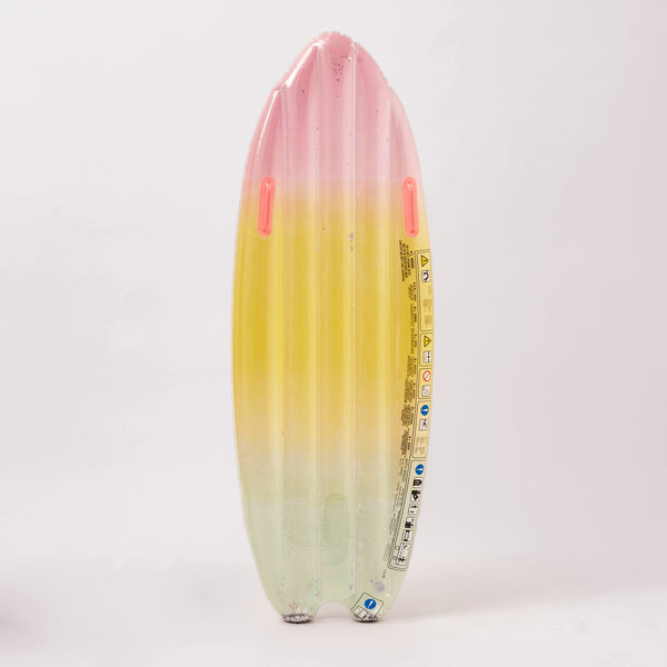 Ride With Me Surfboard Rainbow Ombre