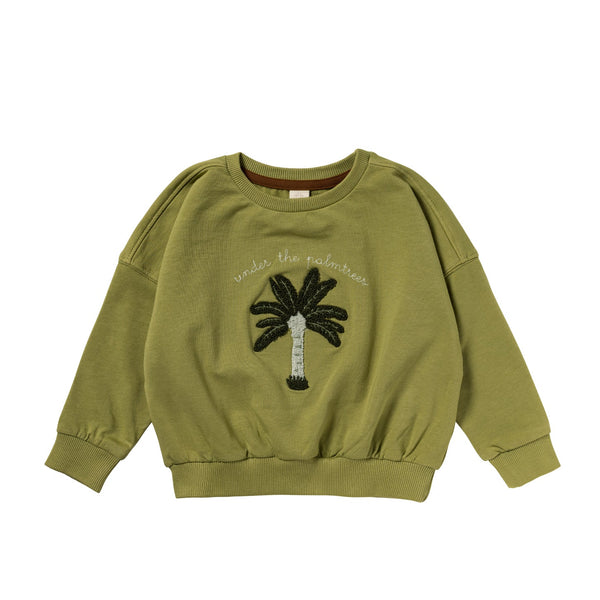 Beach Palms | Oversized Sweater | Iguana