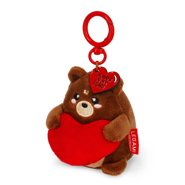 Legami Plüsch-Schlüsselanhänger Teddy Bear - Tiny Super Soft!