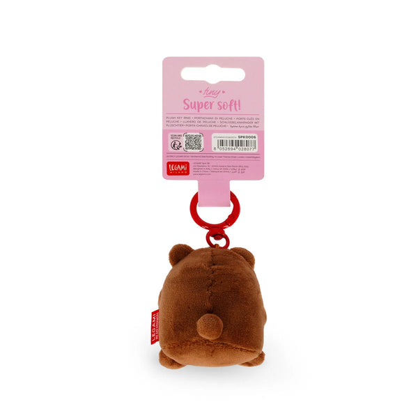Legami Plüsch-Schlüsselanhänger Teddy Bear - Tiny Super Soft!