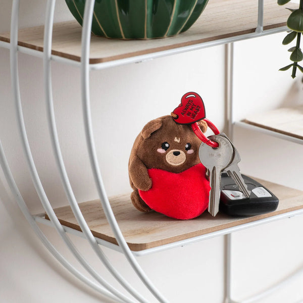 Legami Plüsch-Schlüsselanhänger Teddy Bear - Tiny Super Soft!