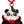 Laden Sie das Bild in den Galerie-Viewer, Legami | Panda-Plüsch-Schlüsselanhänger "Bam-Boo!" Halloween | Tiny Super Soft!
