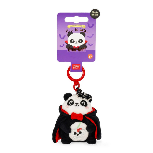 Legami | Panda-Plüsch-Schlüsselanhänger "Bam-Boo!" Halloween | Tiny Super Soft!