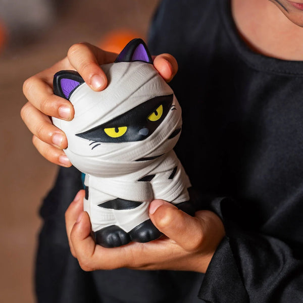 Legami | Halloween Anti-Stress-Spielzeug | Mummy Cat | Squishy