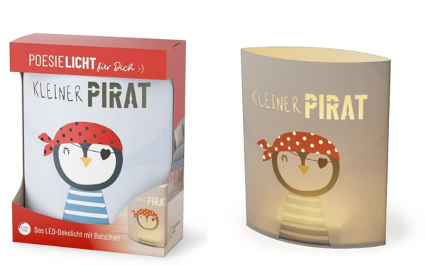 Poesielicht Pinguin Pirat