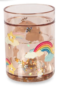 Glitzer Becher