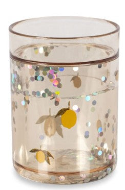 Glitzer Becher