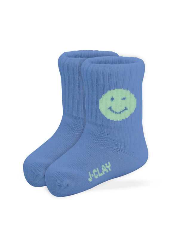 Smile Blue-Mint Socks