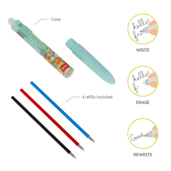 Legami Löschbaren Gelstift in 3 Farben