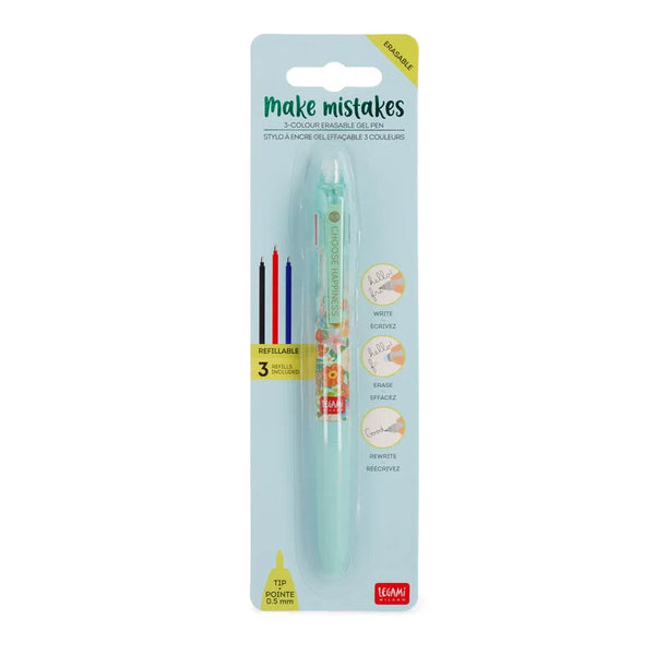 Legami Löschbaren Gelstift in 3 Farben