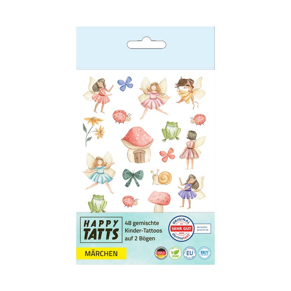 Kinder-Tattoos ‚Märchen‘ (48 Stk.)