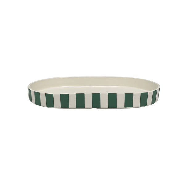 Toppu Oval Tray Green