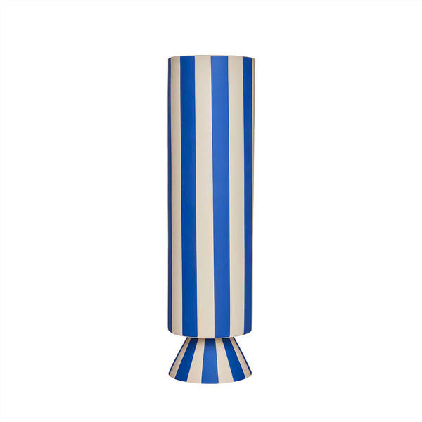 Toppu Vase High Optic Blue
