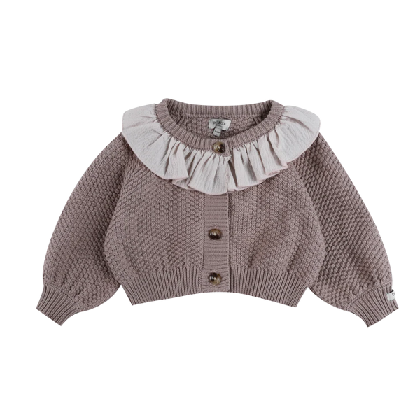 Veertje Cardigan | Plum