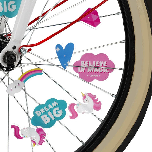 Set mit 30 Dekorationen für Fahrradspeichen