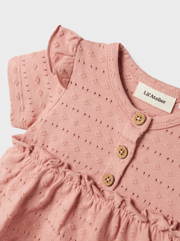 NBFJAMLA SS BODY DRESS LIL
