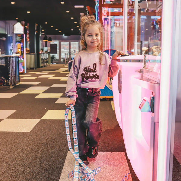 Girl Power | Oversized Sweater | Elderberry