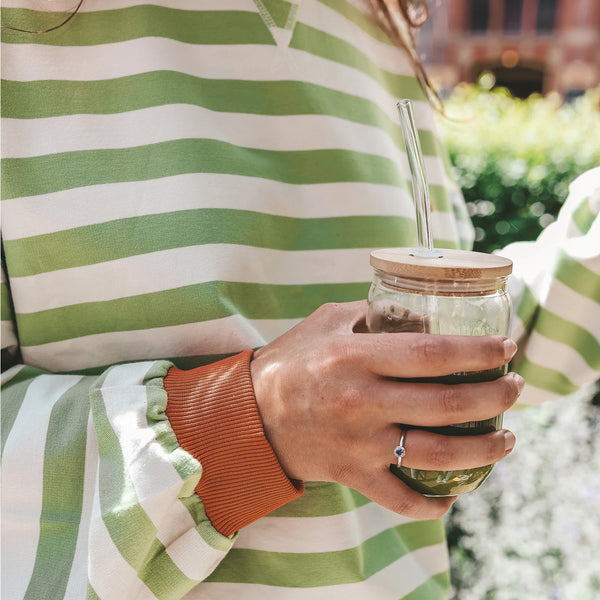 Stripe French Knit | Sweater Erwachsen | Tarragon