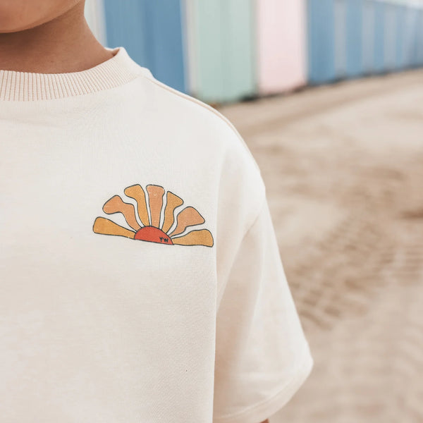 Ocean BLVD | Oversized T-Shirt | White Swan