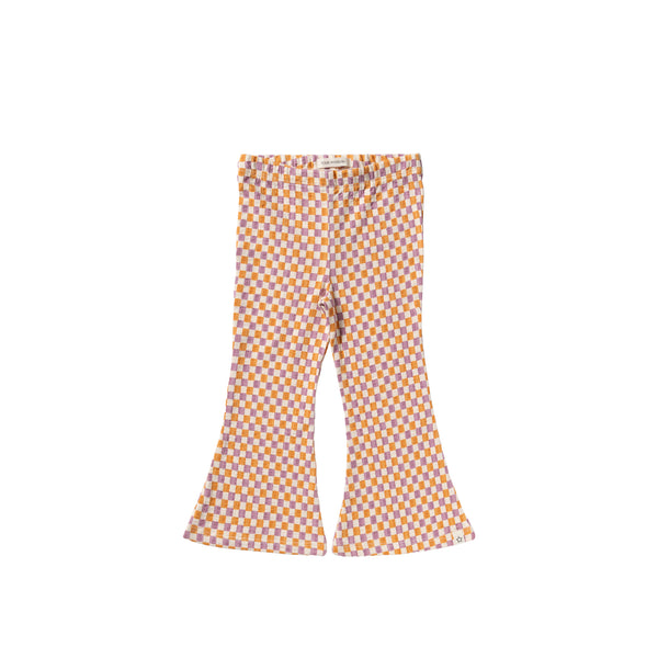 Mini Check | Flared Legging | Multicolor