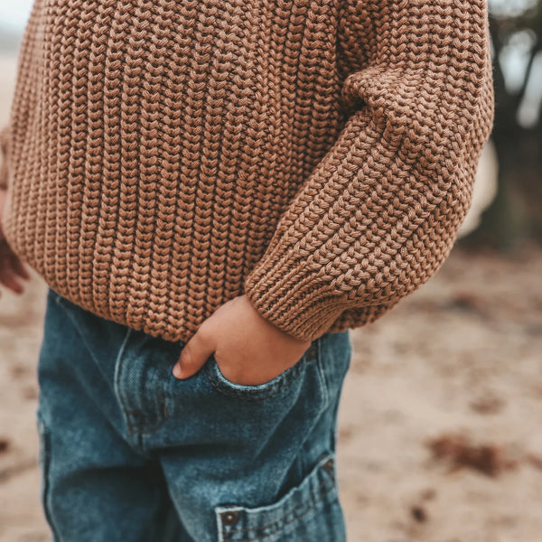 Knit | Chunky Sweater | Chipmunk
