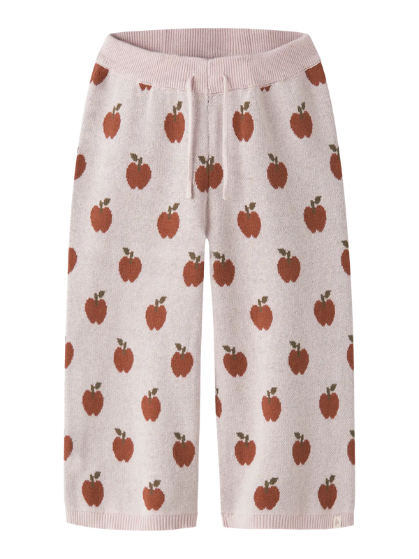 NMFLULIO WIDE KNIT ANCLE PANT LIL