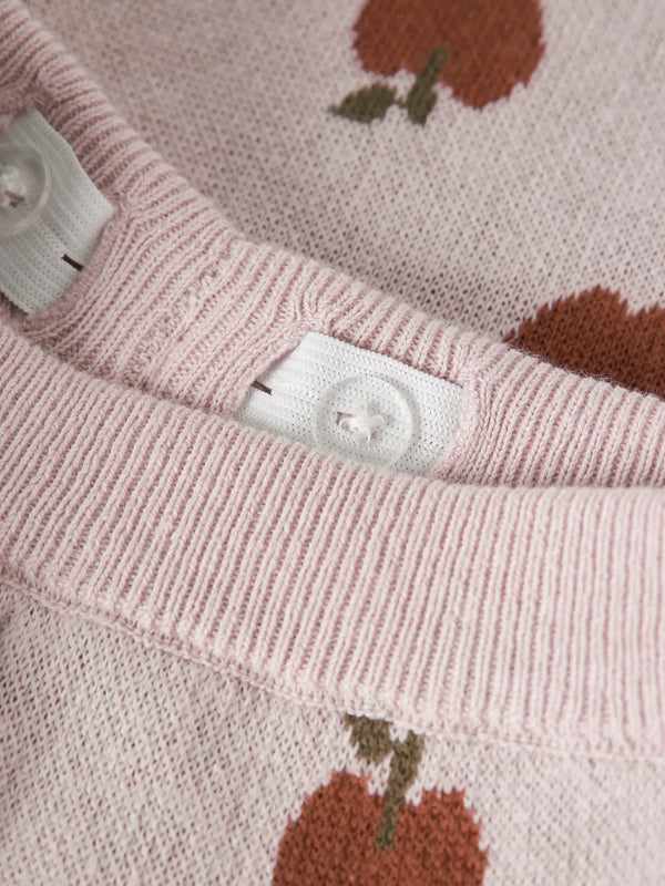 NMFLULIO WIDE KNIT ANCLE PANT LIL