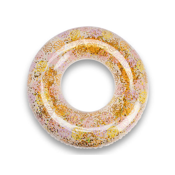 Schwimmring | Muschel | Glitzer | 90cm