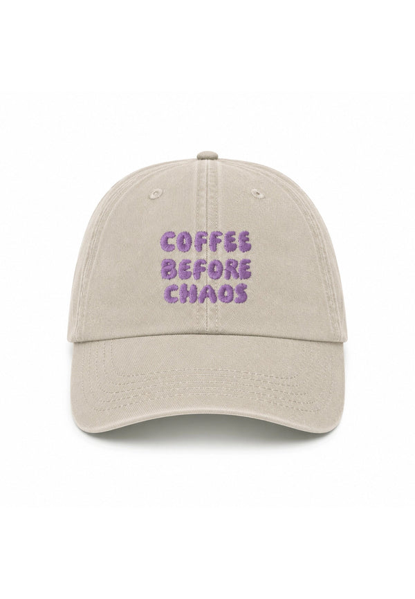 Erwachsenen Cap | Coffee before Chaos