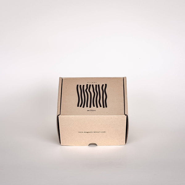Espresso Stripes - vulcano black (2er Set - 4 Teile)