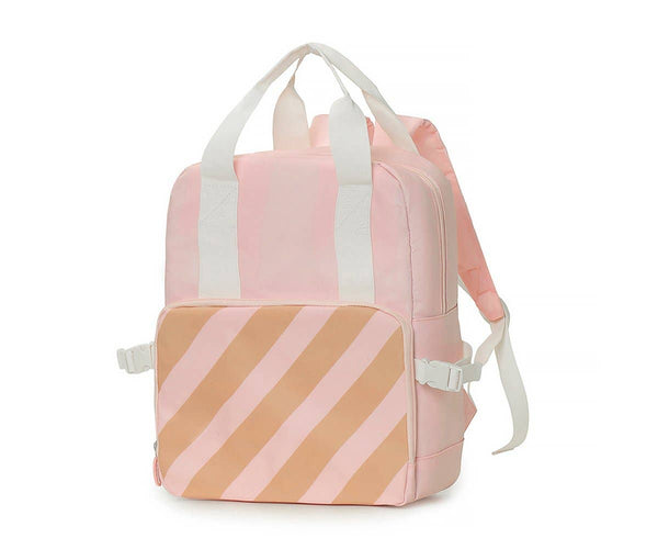 Kinder Thermo Rucksack Stripes Pink