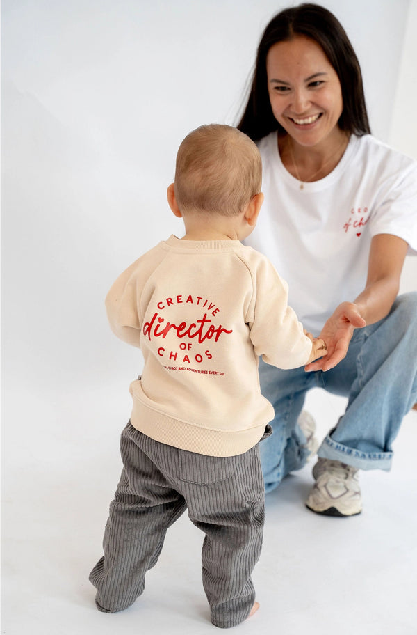 Sweatshirt | Creative Director of Chaos | Mini&Me