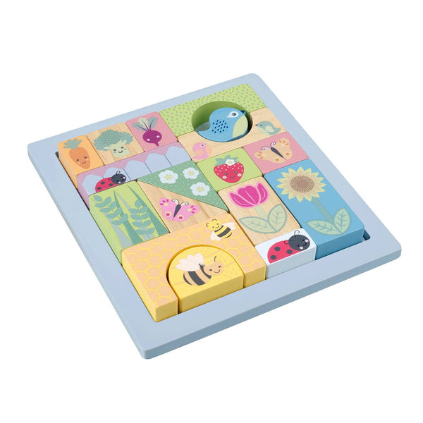 Spring Garden Block Holzpuzzle