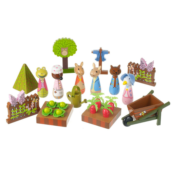 Peter Rabbit™ Spielset aus Holz