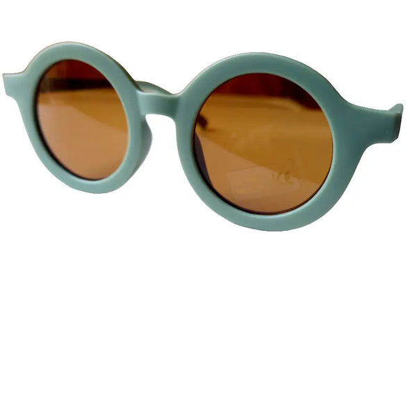 Kinder-Sonnenbrille Retro | Grün