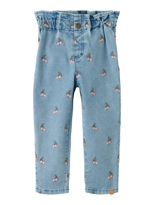 NMFDEVA LOOSE EMB JEANS