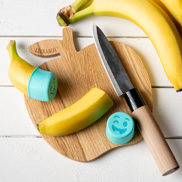 Bananendeckel | 2er Set | LEKKABOX Cappy