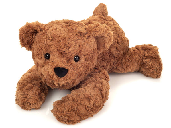 Teddy liegend braun 40 cm