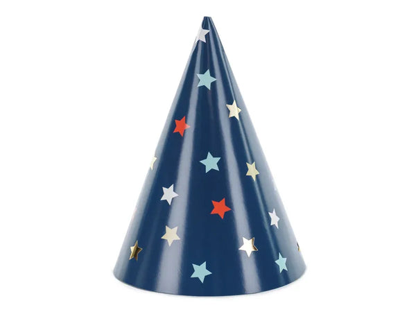 Party hats Stars, 16 cm