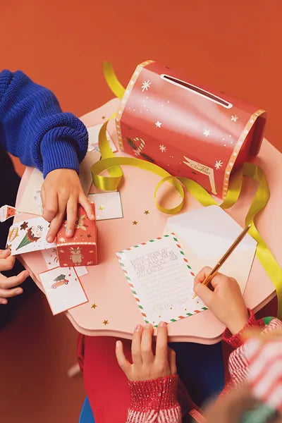 Briefkasten für den Weihnachtsmann | Set aus Papier