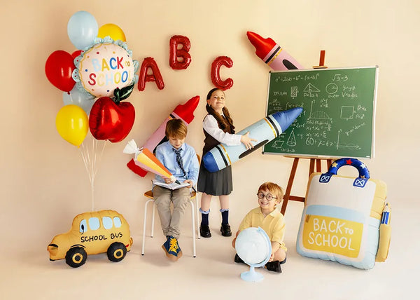 Folienballon | Rüschen Back to School | 52x52 cm
