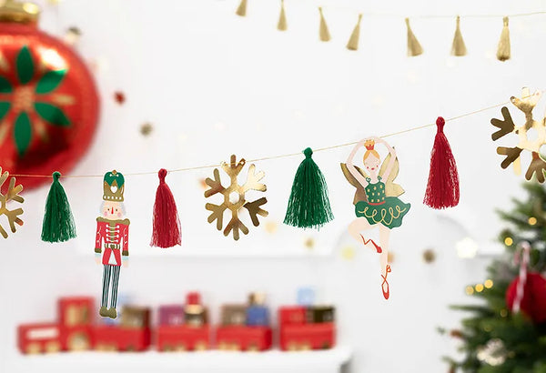 Papiergirlande | Nussknacker | 2m