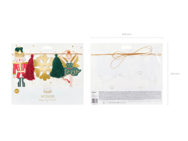 Papiergirlande | Nussknacker | 2m