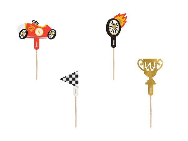 Cupcake toppers - Cars, 12 cm