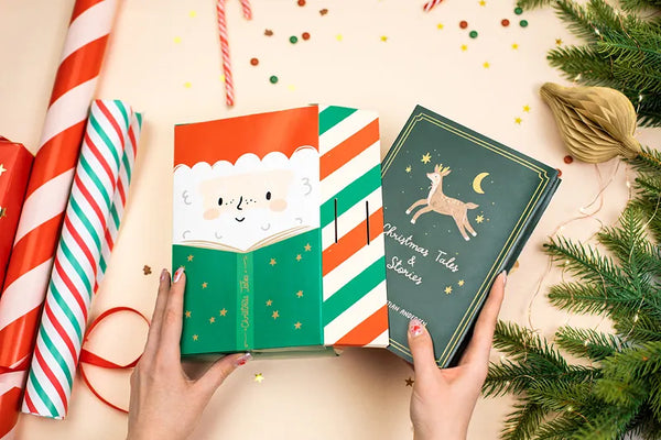 Weihnachtsmann-Geschenkbox