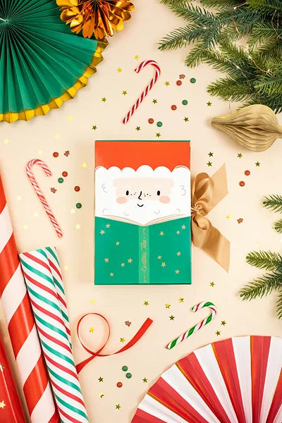 Weihnachtsmann-Geschenkbox